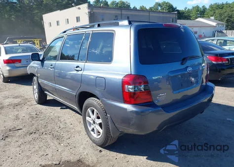 2004 Toyota Highlander из США, поврежденный, VIN JTEHD21AX40033017